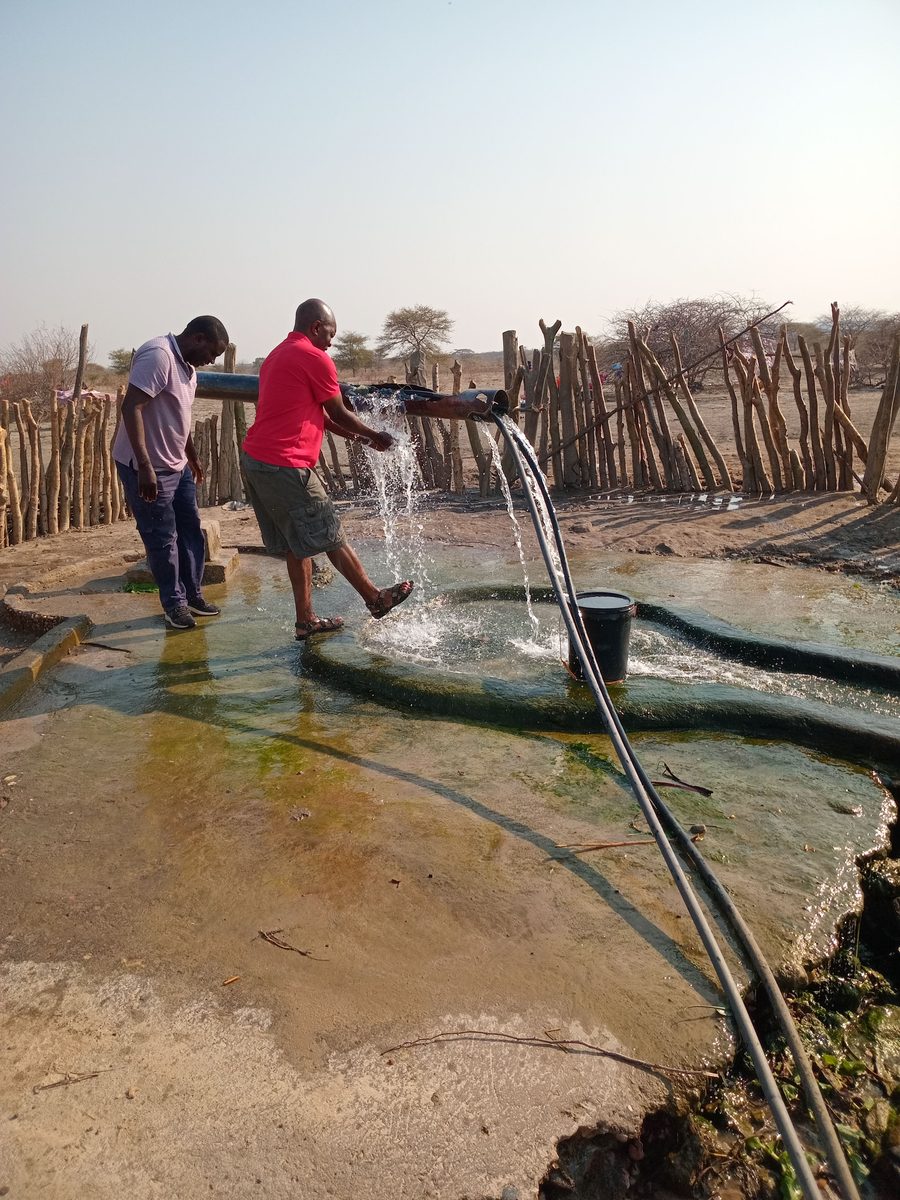 Community Borehole & Water Point