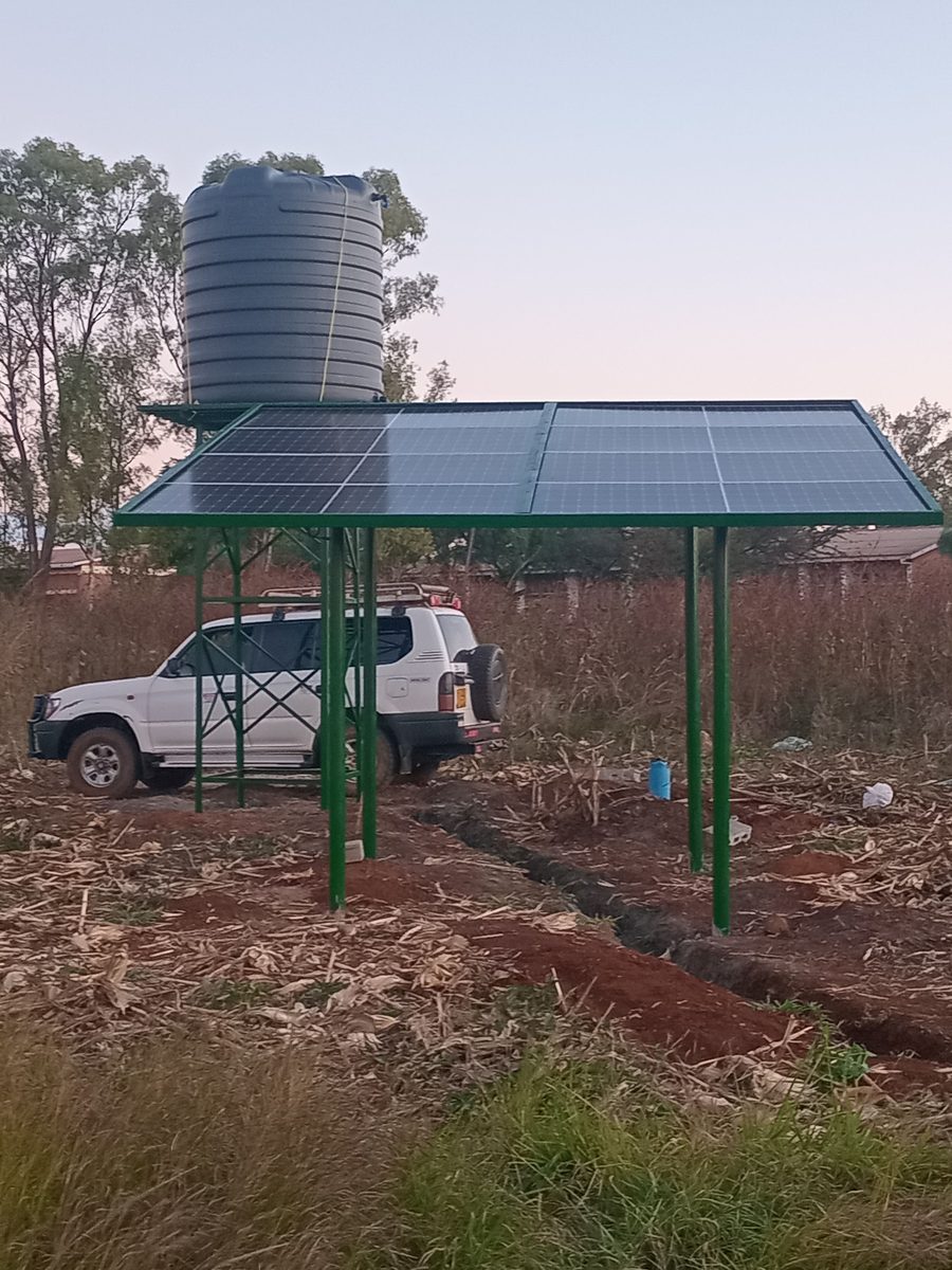 Off-Grid Solar Borehole Pump & Storage