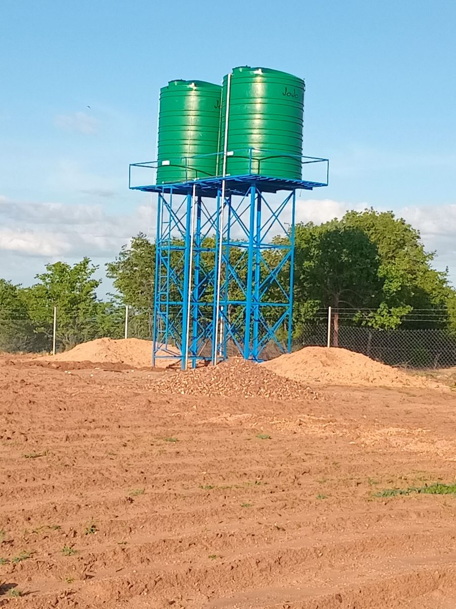 Elevated Steel Tank Stand & JoJo Tanks